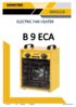 Elektrické topidlo MASTER B 9 ECA