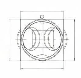 Adaptér na dvě hadice (kalhoty) Master B 30 EPR