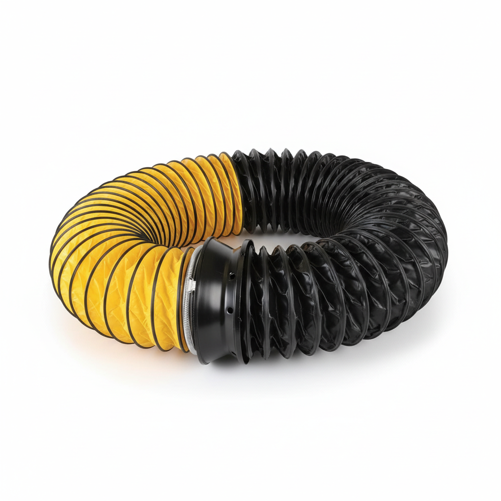 Hadice pružná PVC 41cm / 7,6m + adaptér